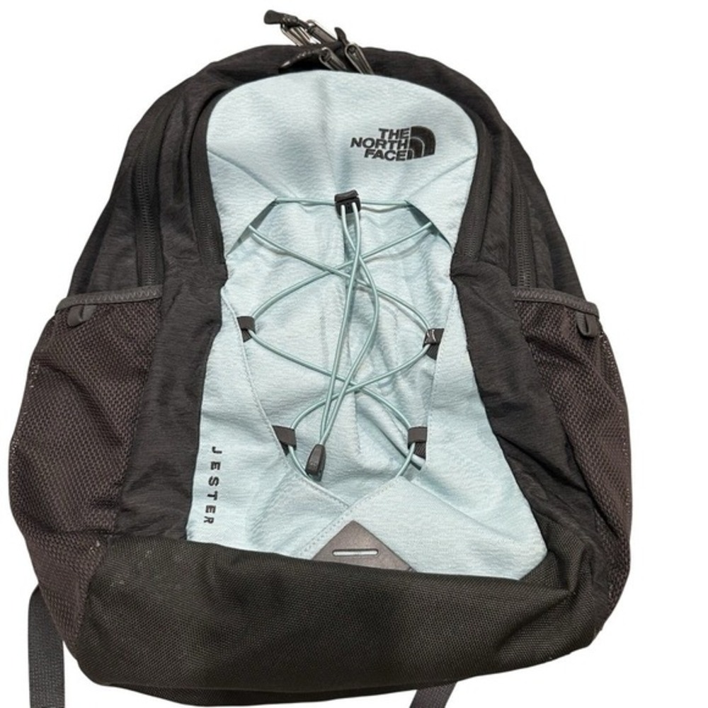 The‎ North Face Jester Backpack Light Blue Laptop School Travel Bag